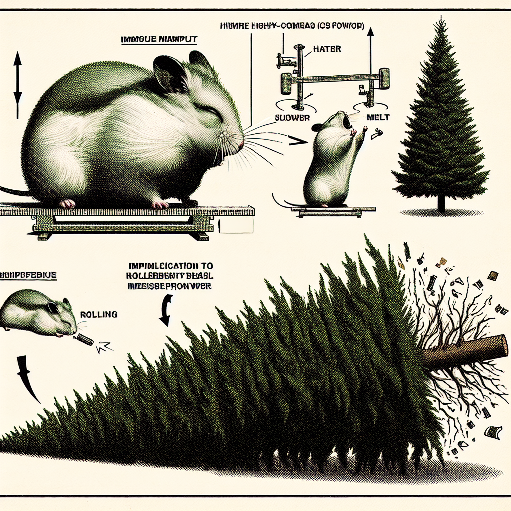 Schlafrollen des Tannenschmelzers