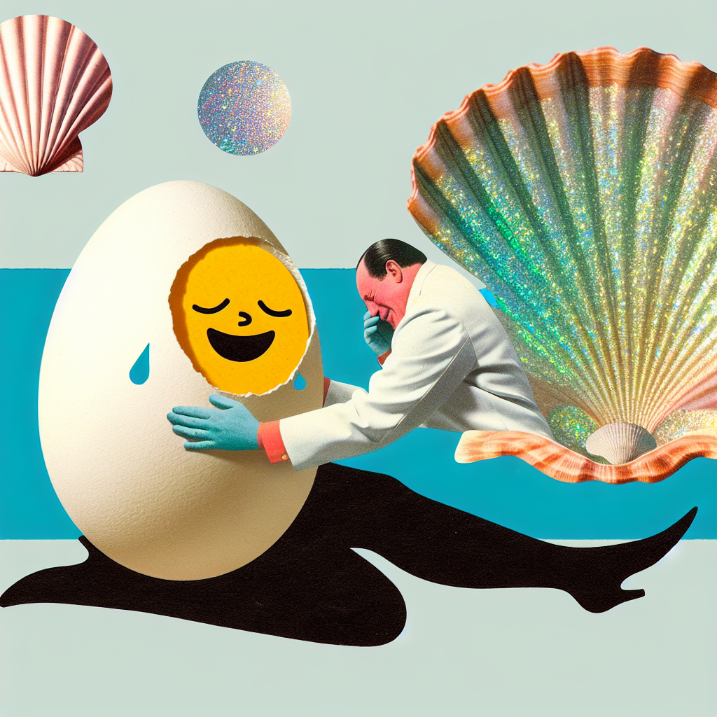 Lachmuschel und Schalenpoesie