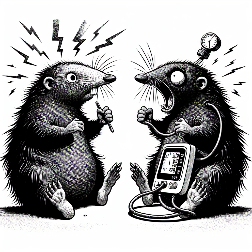 Maulwurf vs. Blutdruck-Orakel