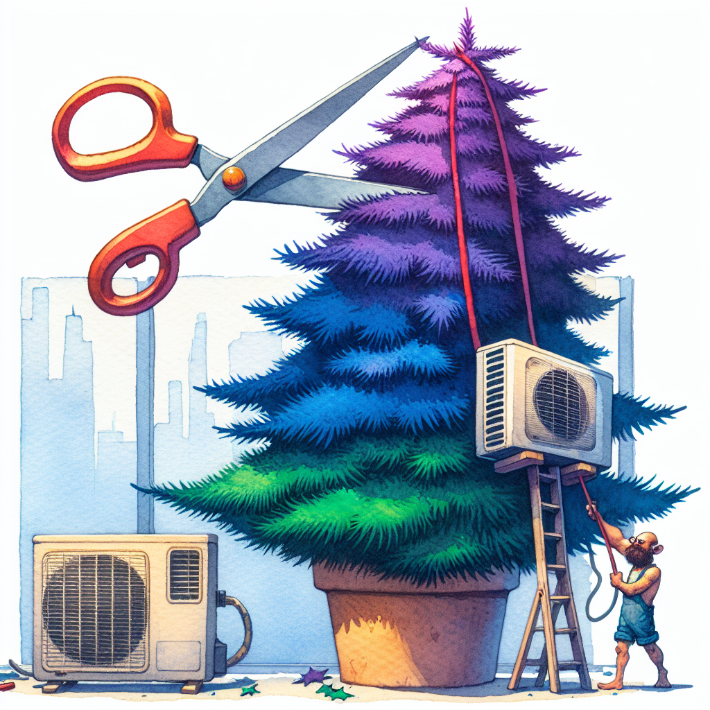 Eiszeitliche Scherenfrisur