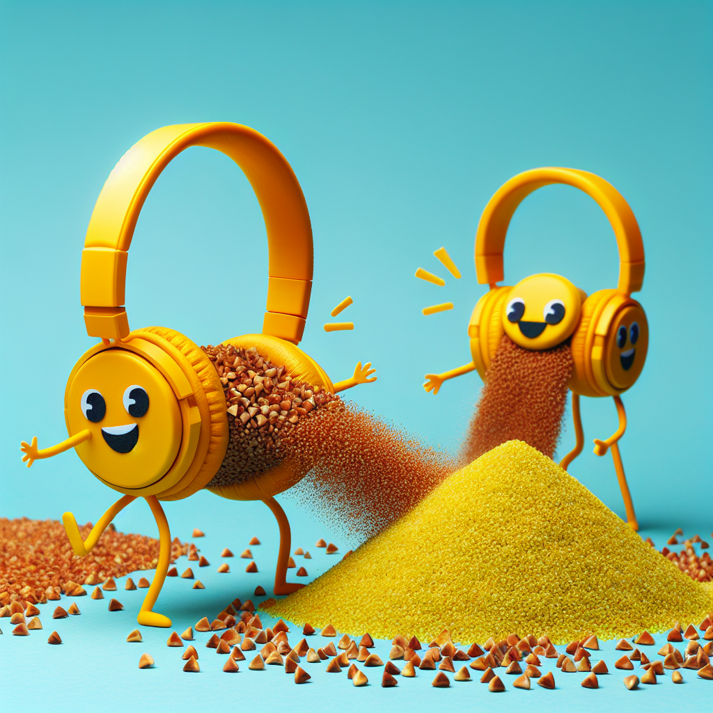 Honigbuchweizen-Hörspielstaub