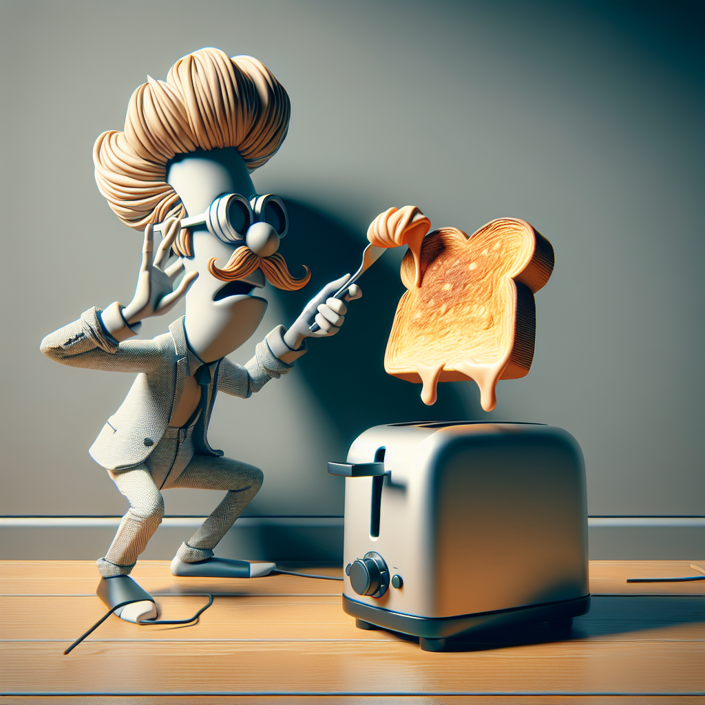 Die Polka des tappenden Toasters