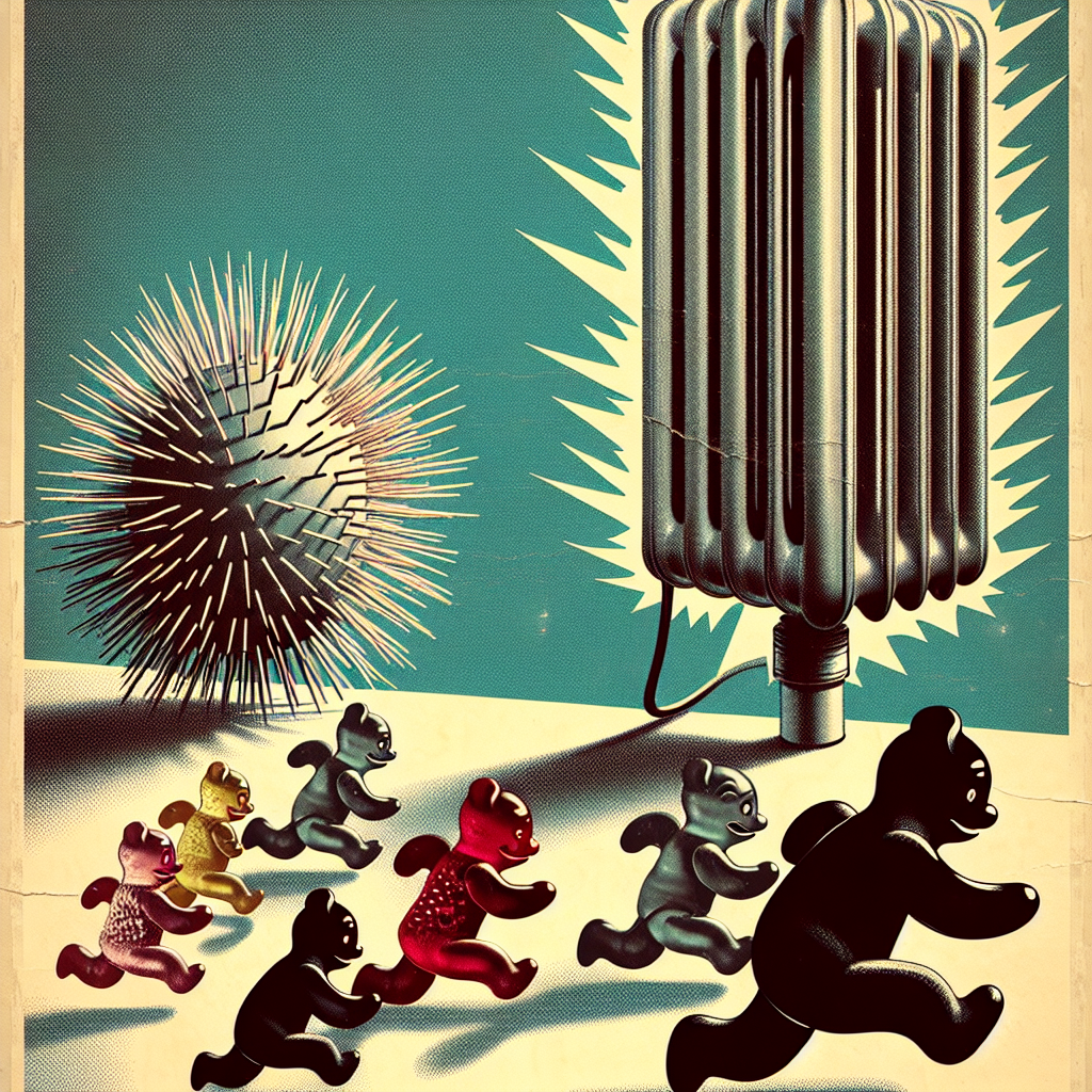 Die Stacheljäger der Gummibärenzeit