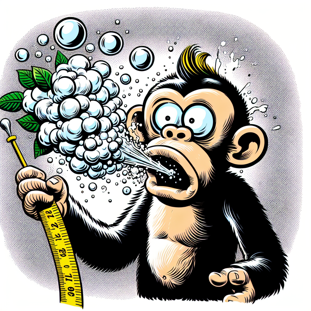 Blubbernde Zeitmess-Affe