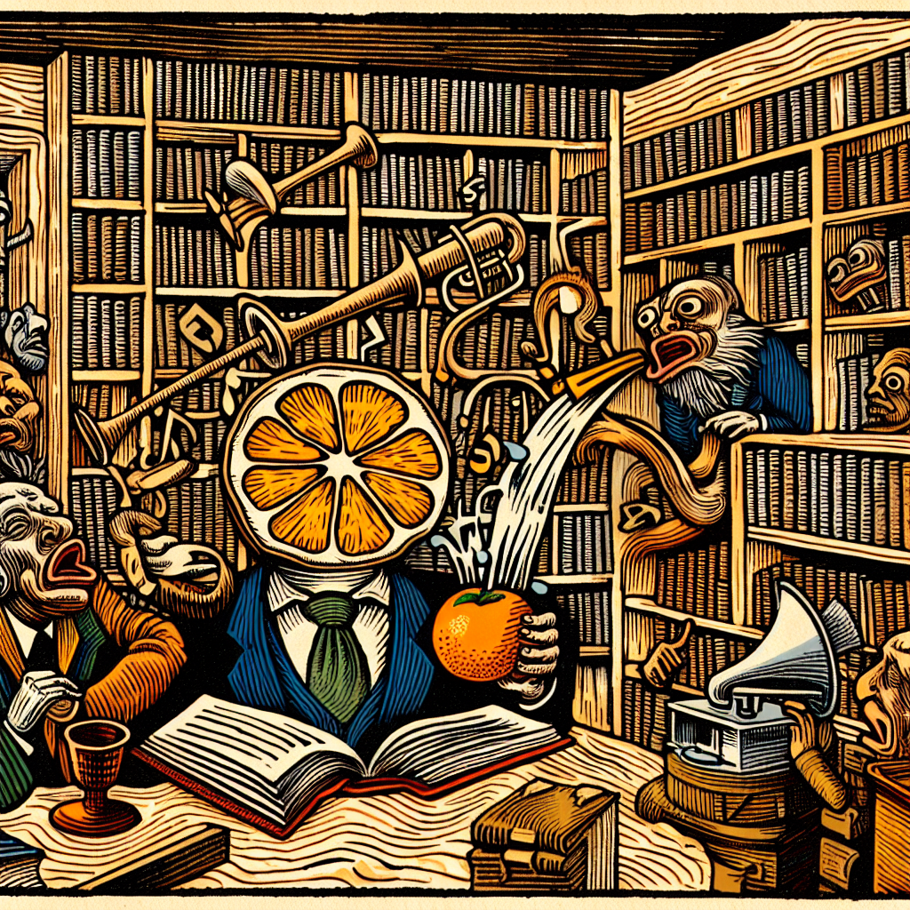 Zitronenorakel und Holzgranate