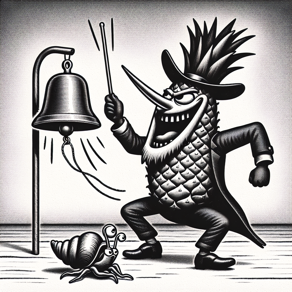 Schiefe Ananas Klingelt Moll