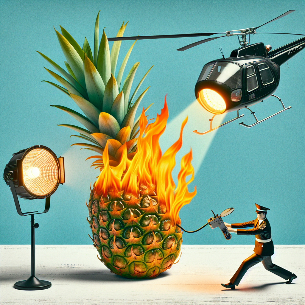 Feuerfrucht im Heli-Ballett