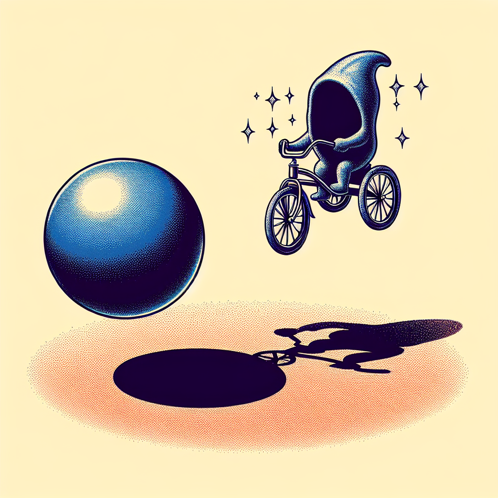 Sprichwütige Hüpfkugel enttarnt Radgeheimnis